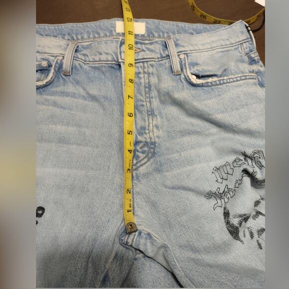 MOTHER The Chaser Jeans in Bloodshot Eyes Wash Size 30 - Picture 6 of 16